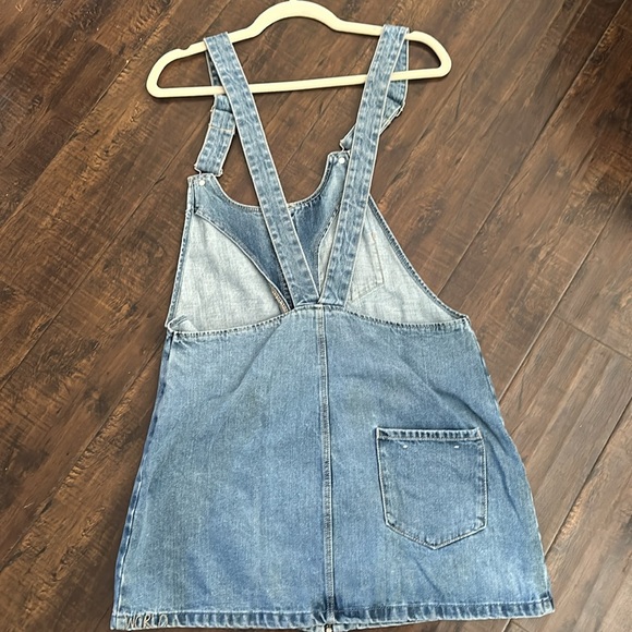Zara Jean Dress Unique Real People Collab Design Patch Size M - Picture 5 of 5